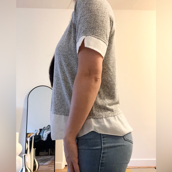 White collared shirt perfect for office - Picture 4 of 8